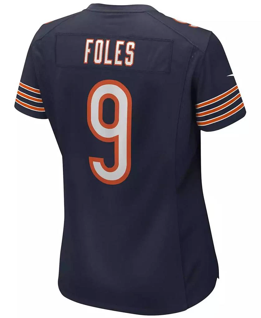 NIKE Women's Nick Foles Navy Chicago Bears Game Jersey 2