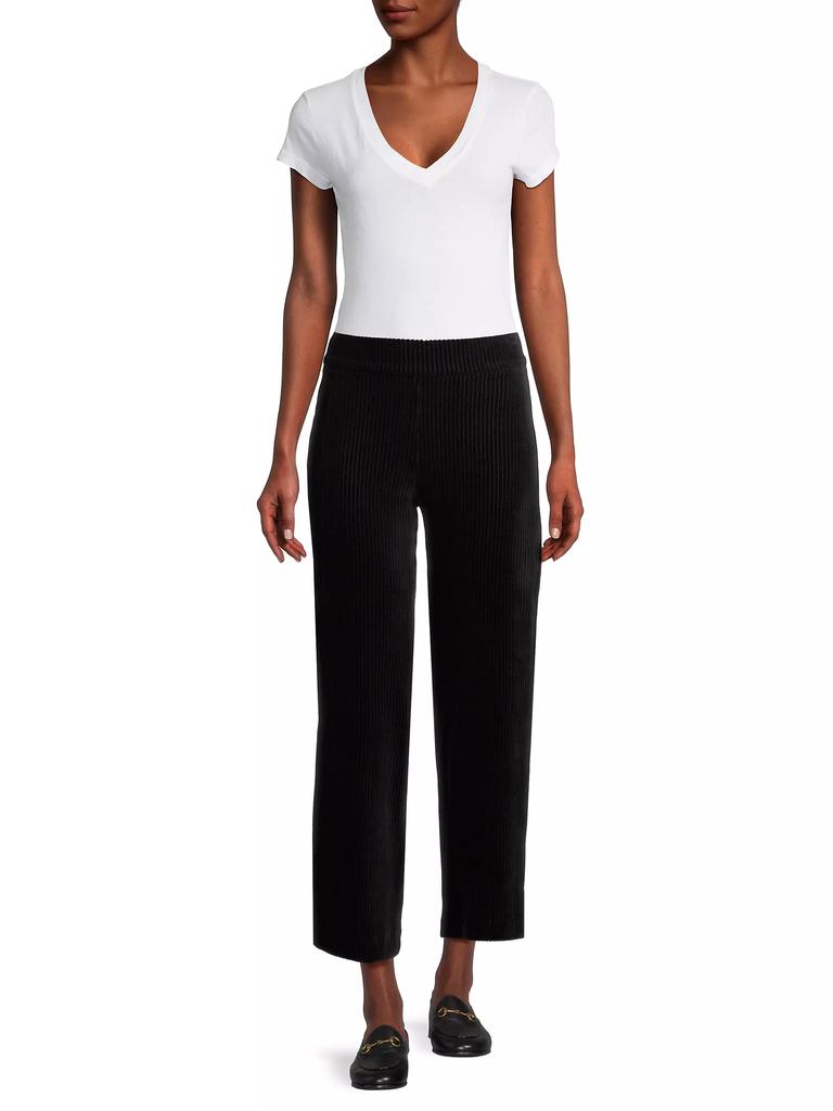 Avenue Montaigne Alex Corduroy Wide-Leg Pants