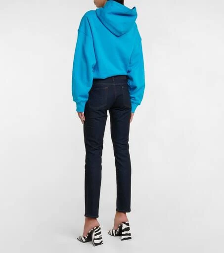 7 For All Mankind Roxanne mid-rise skinny jeans 3