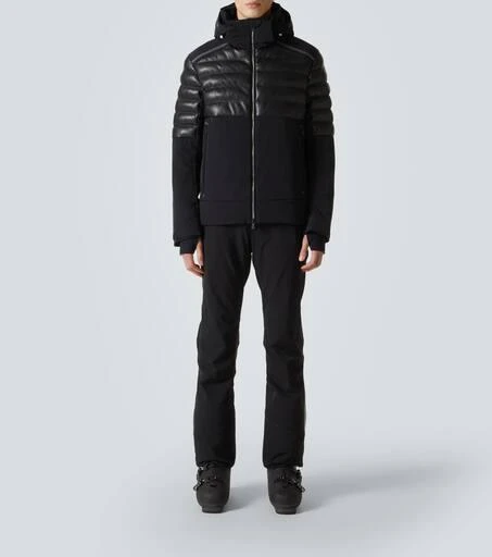 Toni Sailer Lorenz faux leather ski jacket 2