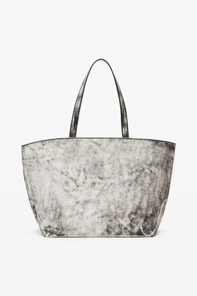 Alexander Wang Black and White Leather Punch Tote 5