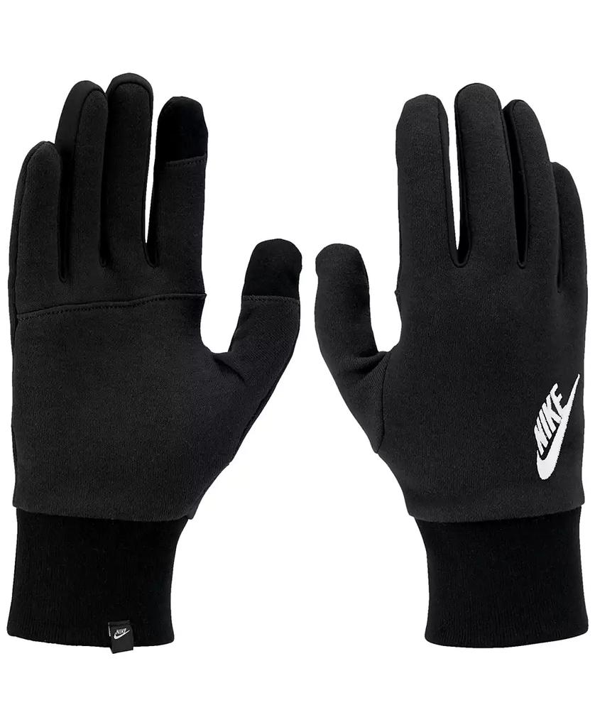 NIKE Men's Club Fleece 2.0 Embroidered Logo Tech Gloves