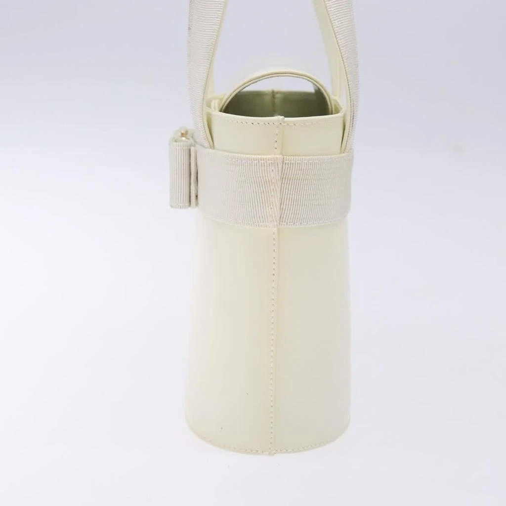 Salvatore Ferragamo Vara Bow Top Handle Bucket Bag Patent Leather Patent_Leather Handbag (Pre-Owned) 3