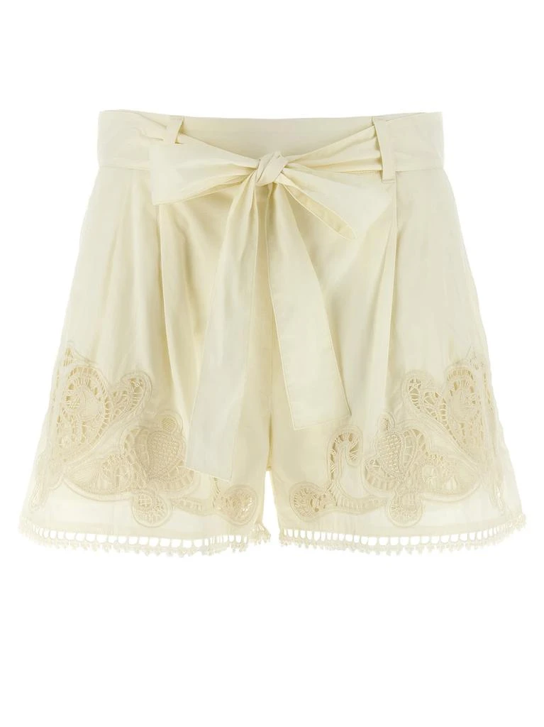 TWINSET Macramé Shorts 1
