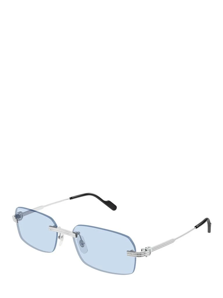 Cartier Cartier Rectangular Frame Sunglasses 2