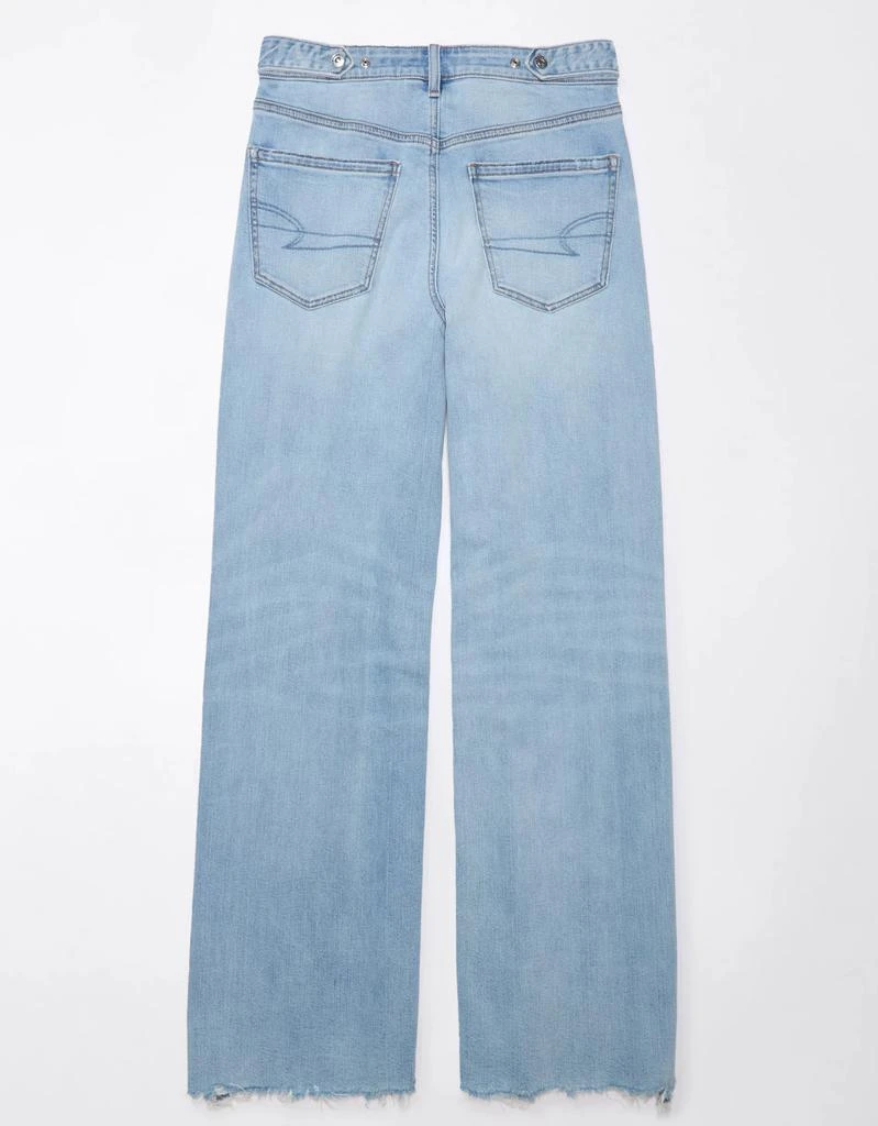 AE AE Dreamy Drape Stretch Super High-Waisted Baggy Wide-Leg Jean 4