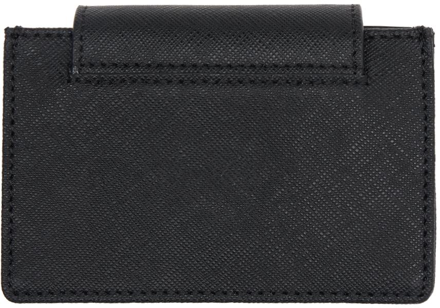 Vivienne Westwood Black Flap Card Holder