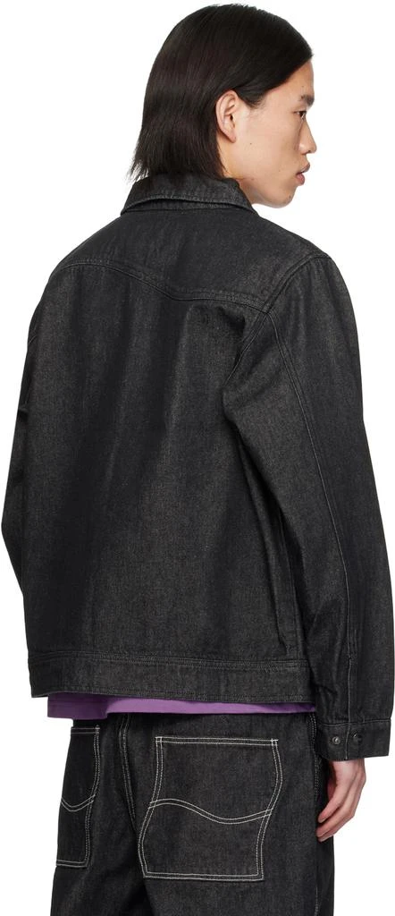 Dime Black Patch Denim Jacket 3