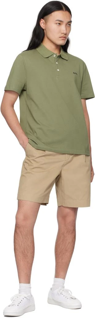 A.P.C. Khaki Standard Polo 4