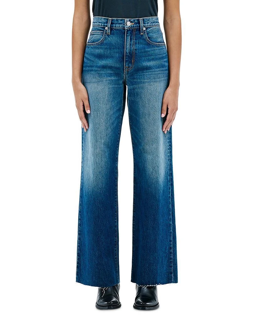 SLVRLAKE Grace High Rise Wide Leg Jeans in Big Dreamer 1