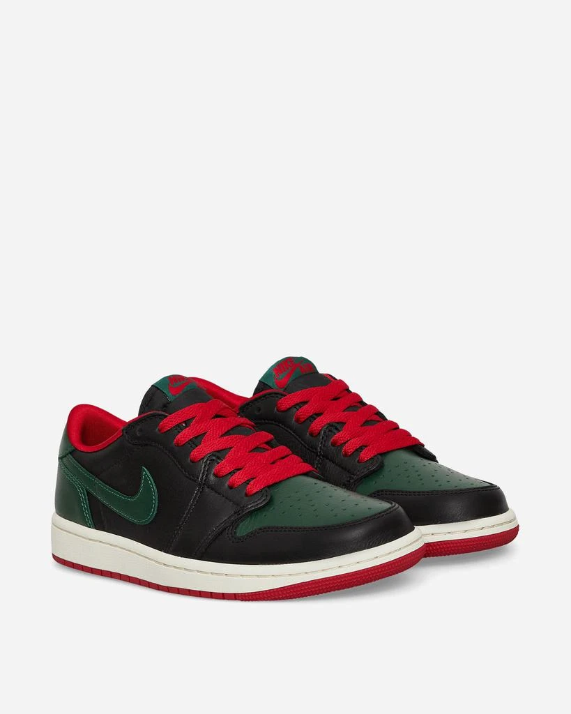 Nike Jordan Women's Air Jordan 1 Retro Low OG Sneakers Black / Gorge Green 3