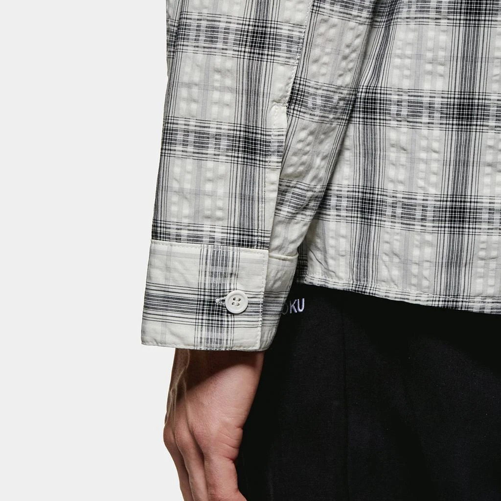 MKI Miyuki Zoku MIYUKI ZOKU Box Cotton-Seersucker Dress Shirt 5