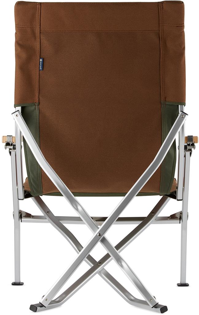 Snow Peak Brown Low Beach Chair