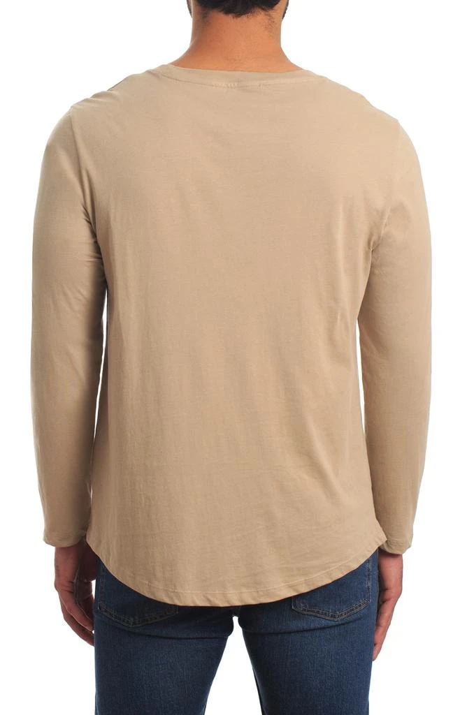 Jared Lang Peruvian Cotton Long Sleeve Crewneck T-Shirt 2
