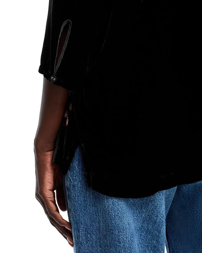 Johnny Was Velvet Popover Shirt 4