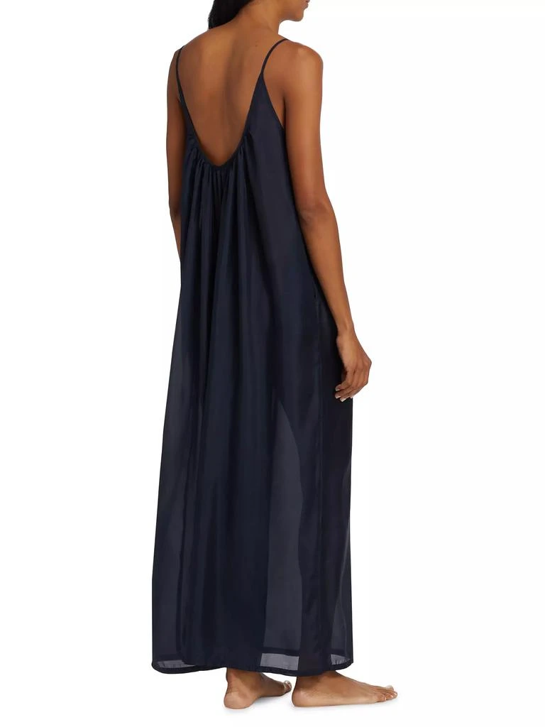Pour Les Femmes Silk Charmeuse Jumpsuit 5