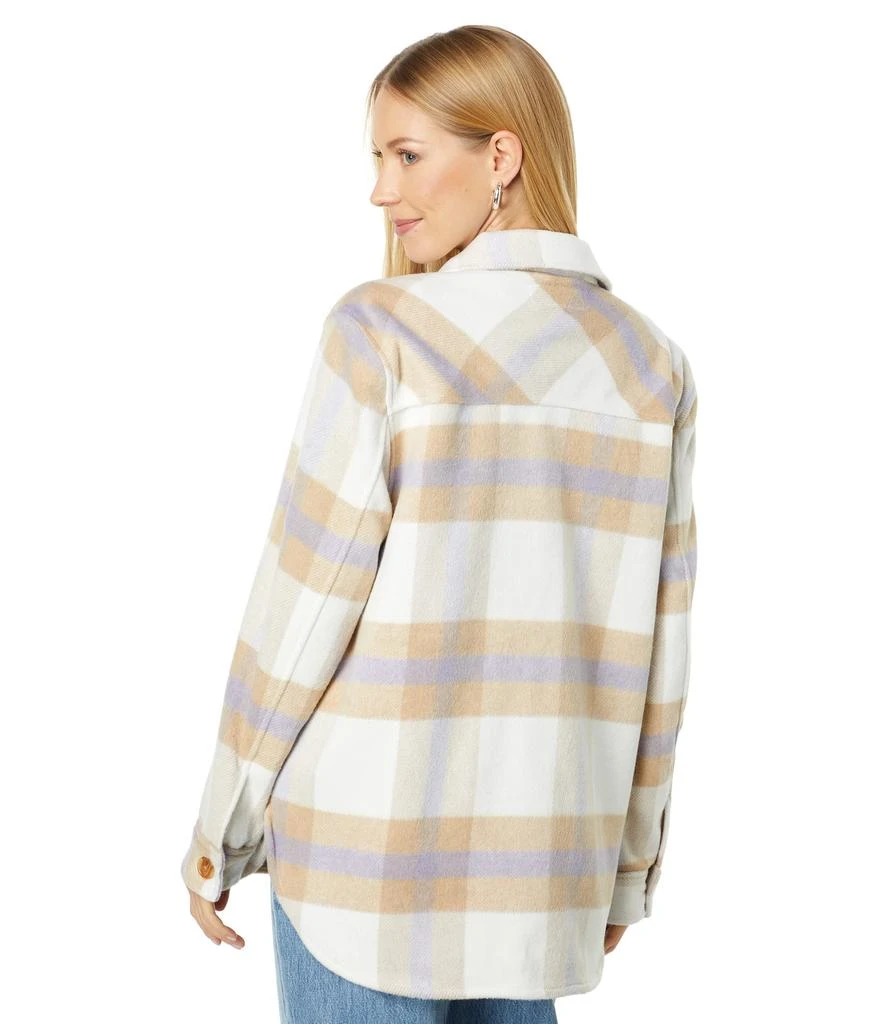 Blank NYC Plaid Shirt Jacket in Trail Blazer 2