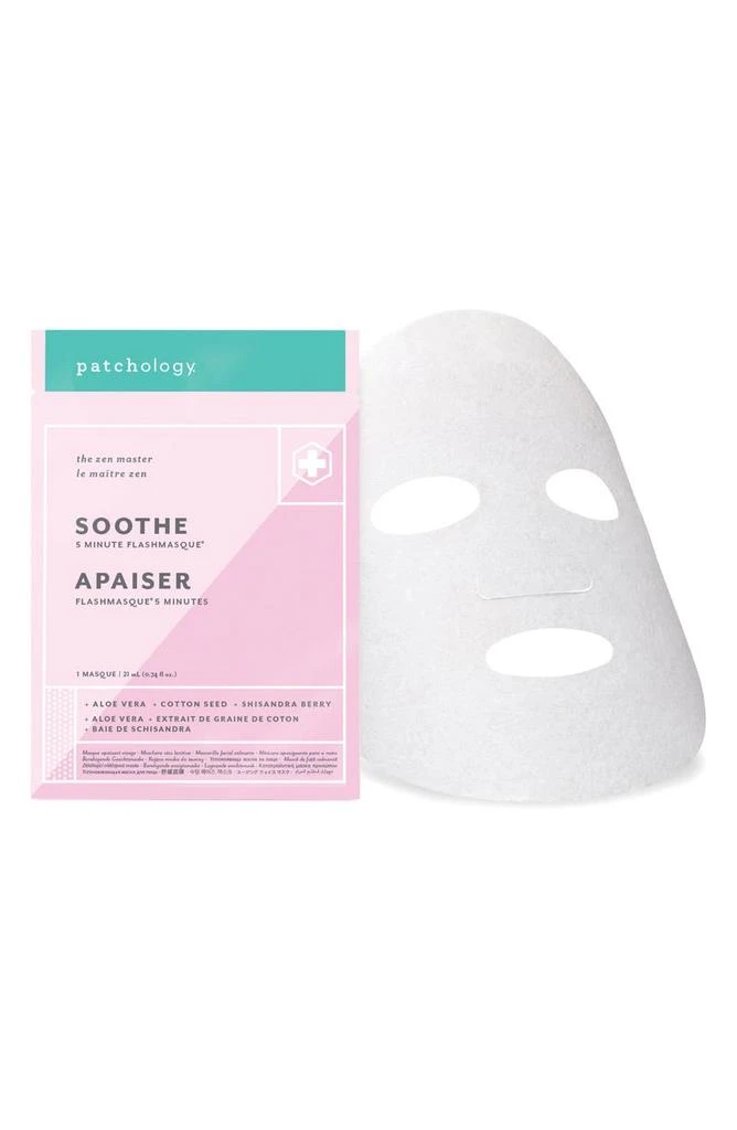 Patchology FlashMasque<sup>®</sup> Soothe 5-Minute Facial Sheet Mask 1