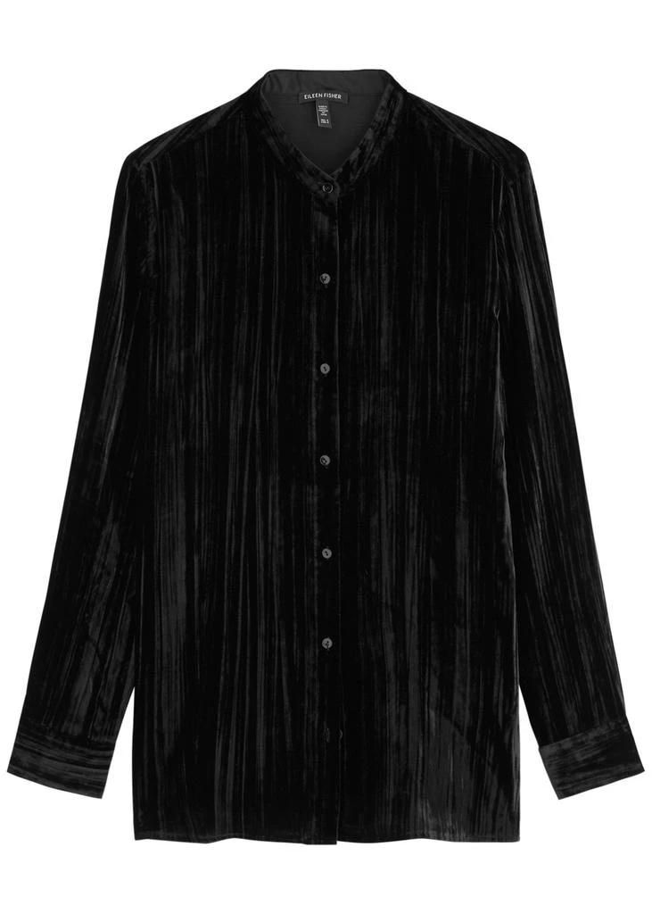 Eileen Fisher Velvet blouse 1