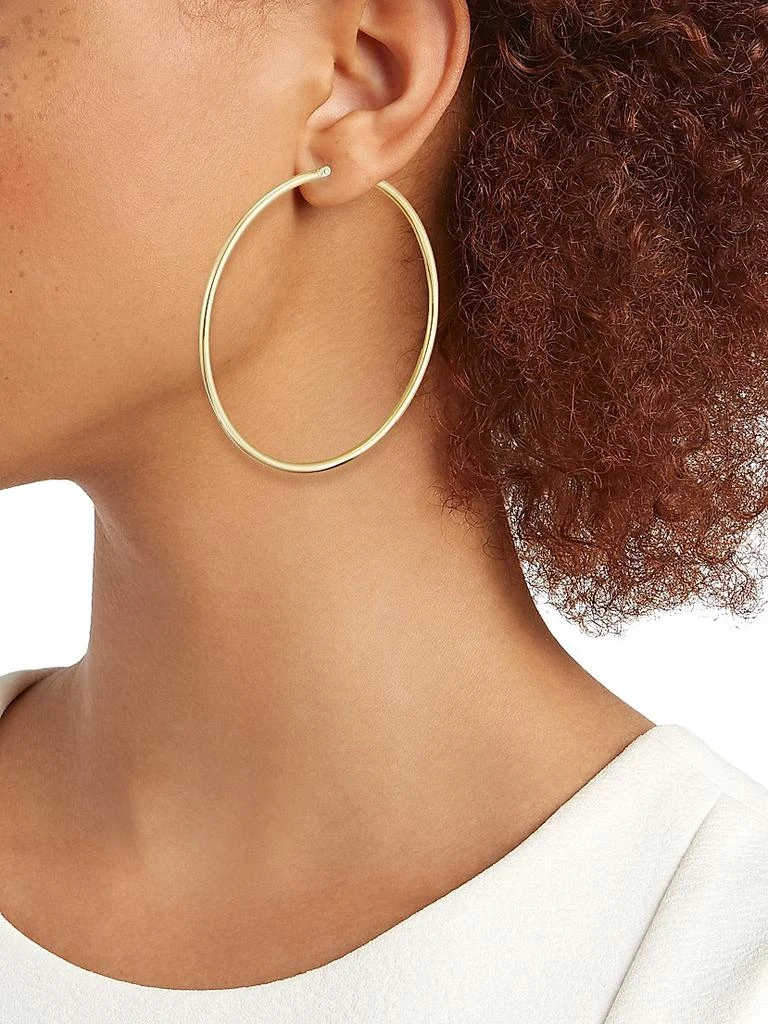 Roberto Coin 18K Yellow Gold Hoop Earrings 2