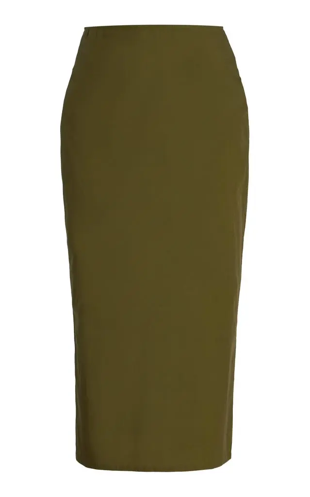 Marlies Grace Marlies Grace Exclusive Ocean Cotton Skirt - Moda Operandi 1