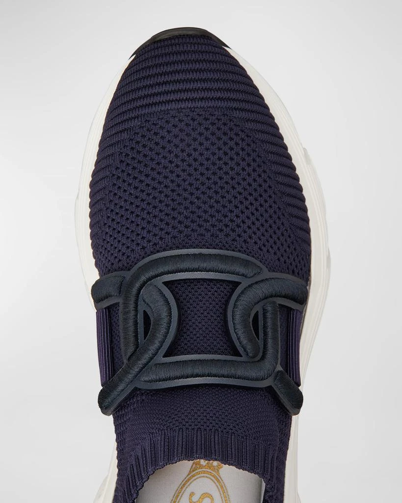 Tod's Stretch Knit Chain Runner Sneakers 4