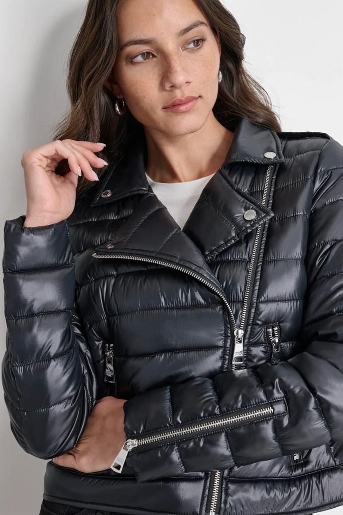 DKNY MOTO STYLE PUFFER JACKET - Coats - BeyondStyle