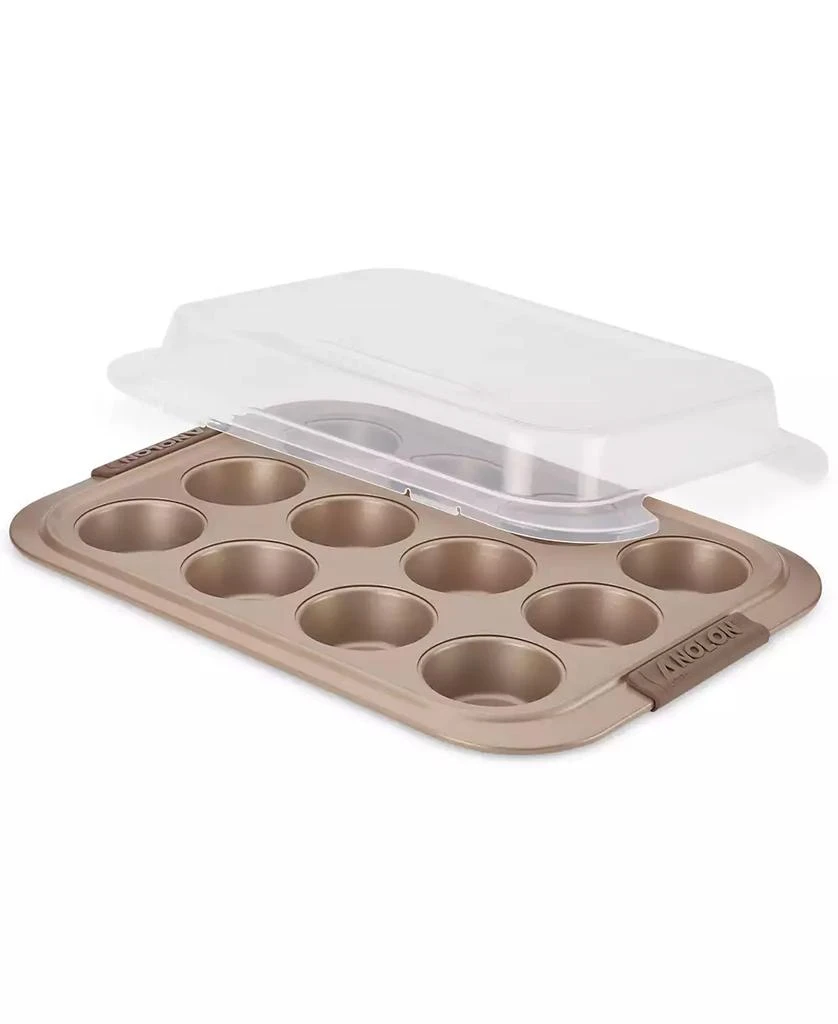 Anolon Advanced 12-Cup Covered Muffin Pan