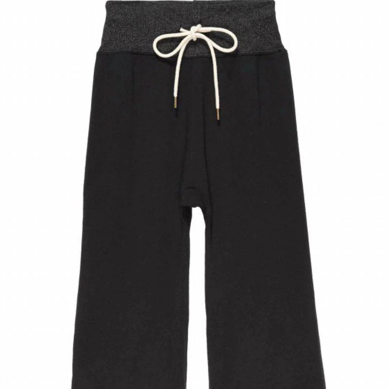 The Great Relay Sweatpant In Overdyed Black 1