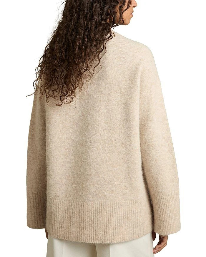 REISS Birdie Brushed Crewneck Sweater 2