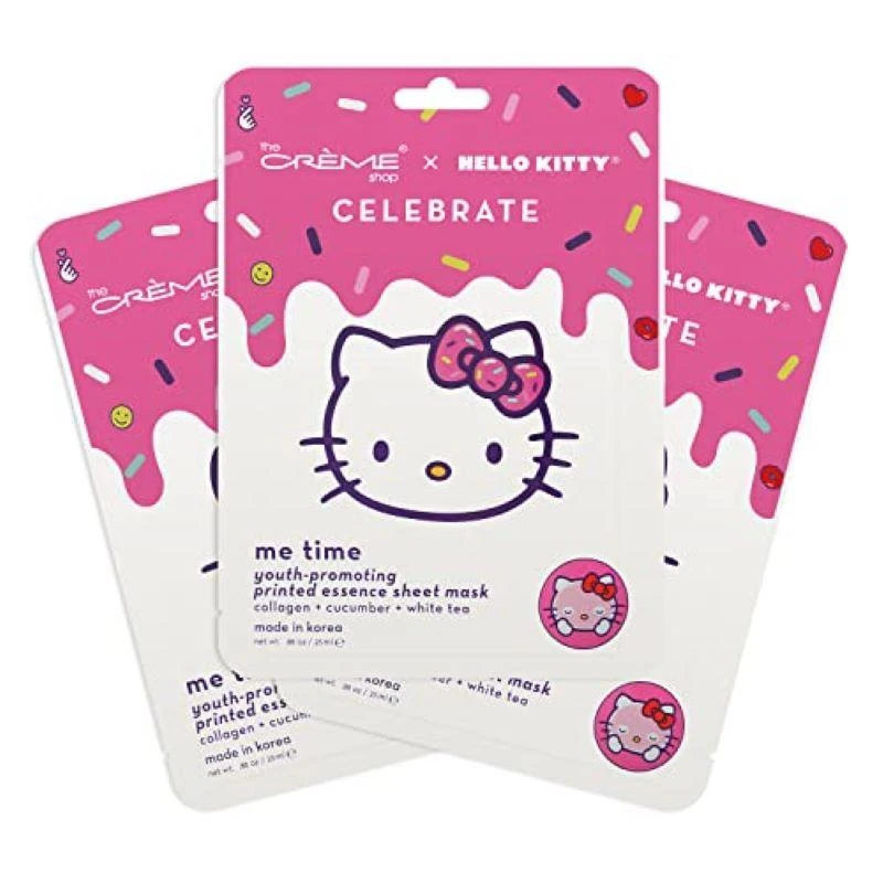 The Crème Shop The Crème Shop - Me Time! Youth-Promoting Sheet Mask (3 Pack) 1