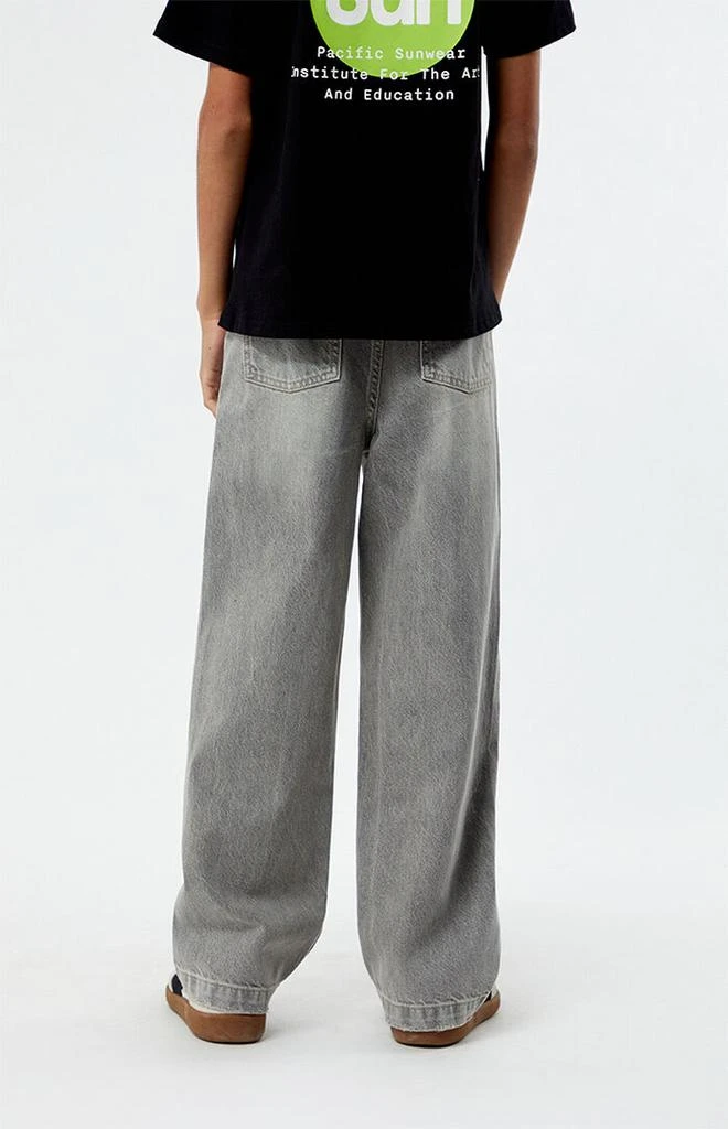 PacSun Kids Gray Baggy Jeans 4