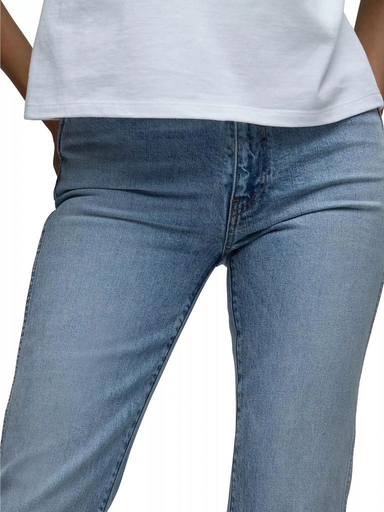 Hudson Brooks Nader x Hudson Breaux High-Rise Straight Ankle Jeans 7