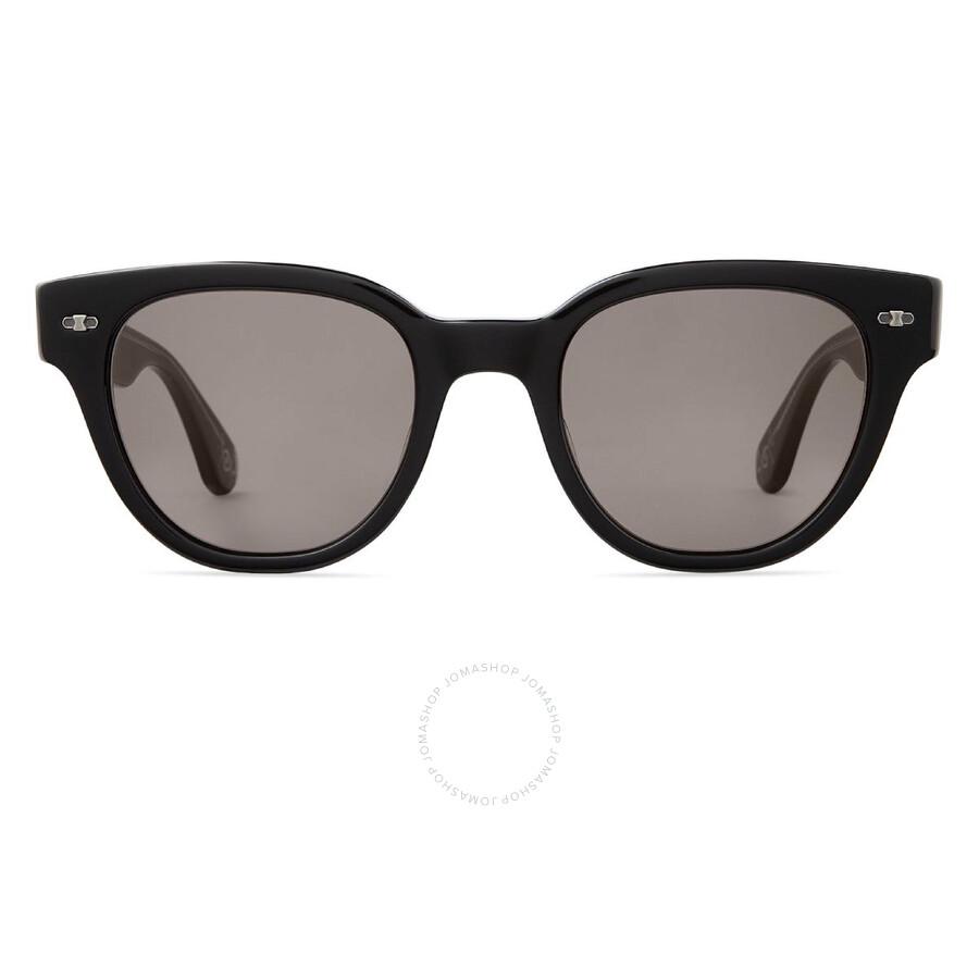 Mr. Leight JANE S Lava Oval Sunglasses ML2047-48-BK-PW/LAVA