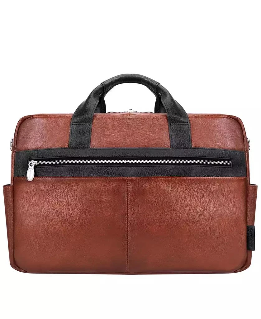 McKlein Southport 17" Dual-Compartment Laptop Tablet Briefcase 3