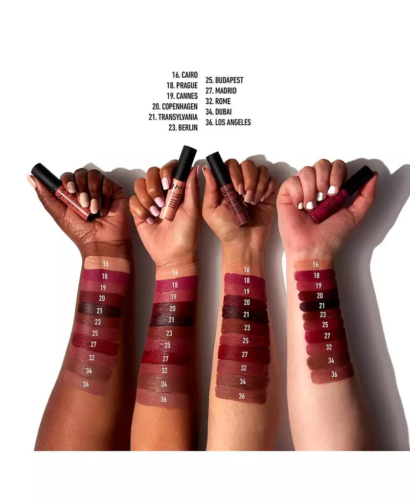 NYX Professional Makeup Soft Matte Lip Cream 4