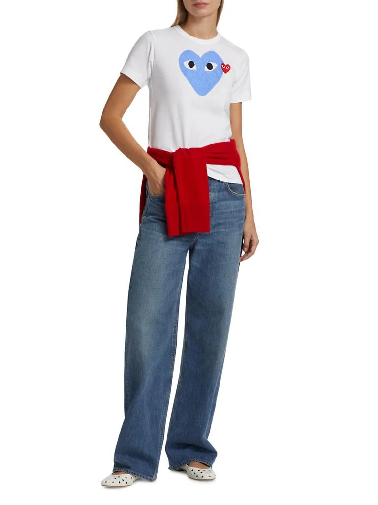 Comme des Garcons Double Heart T-Shirt 2