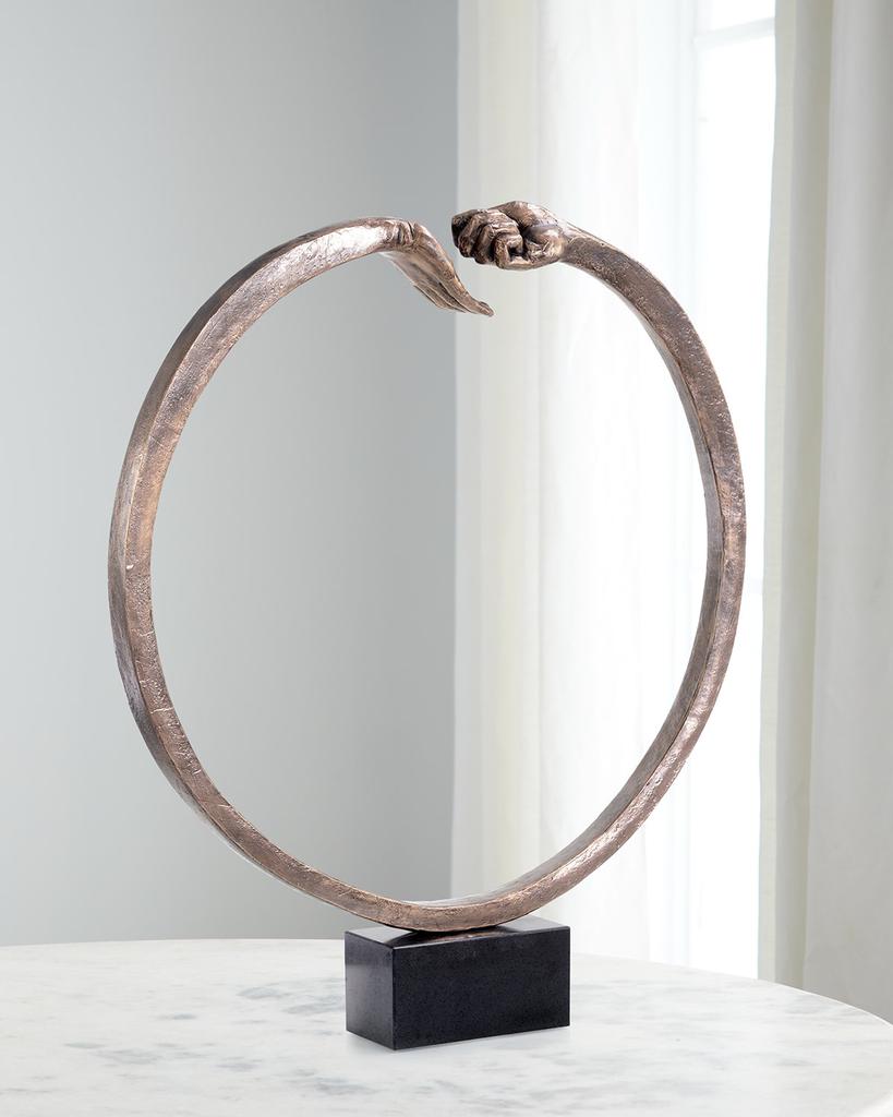 John Richard Eternity Hands Sculpture