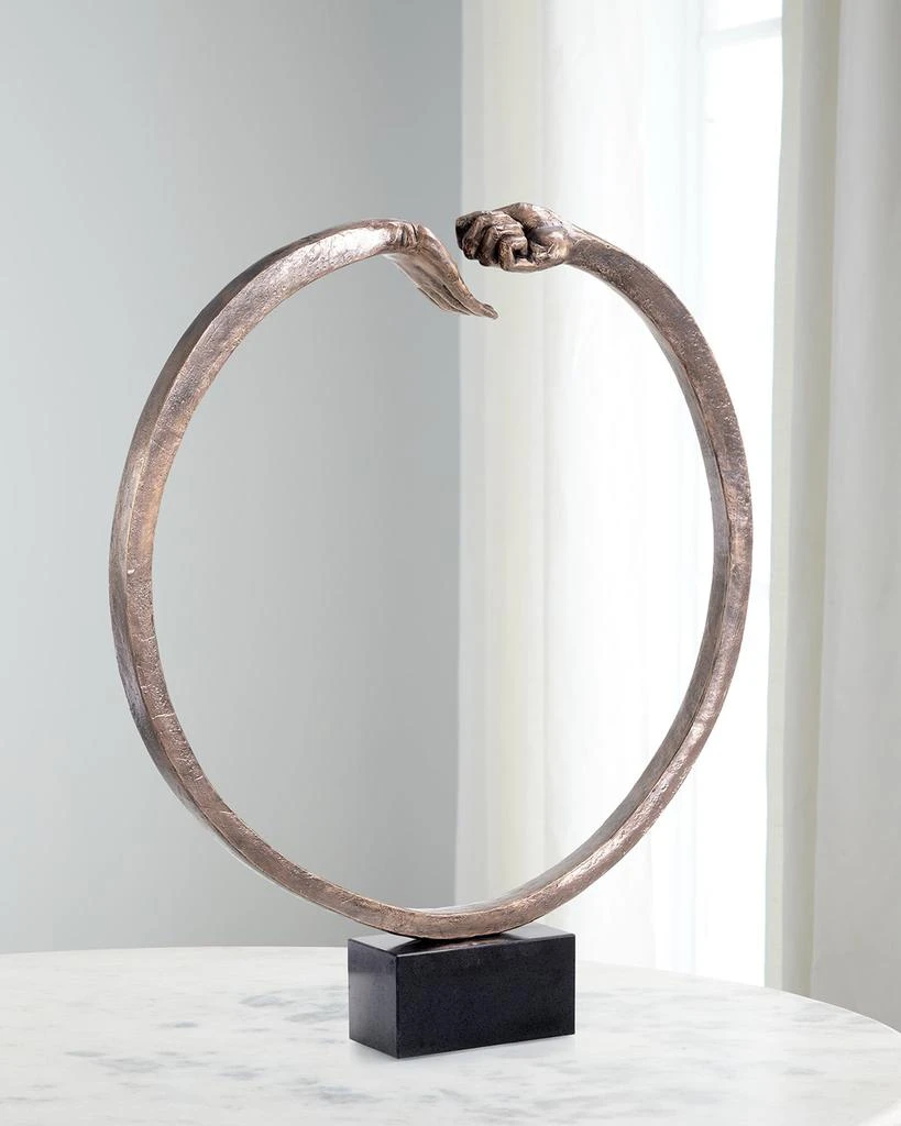 John Richard Eternity Hands Sculpture 1
