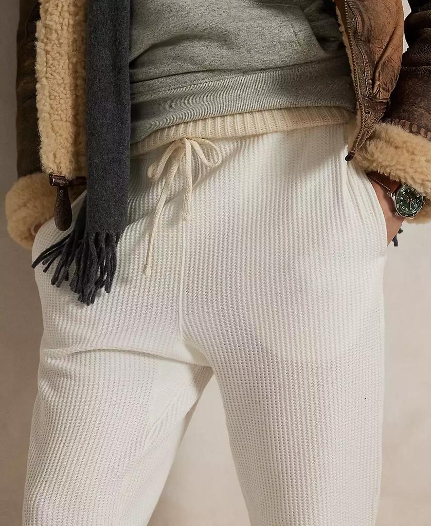 Ralph Lauren Men's Waffle-Knit Fleece Sweatpants