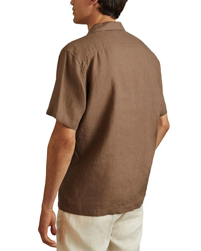 REISS Sonny Embroidered Camp Shirt 3