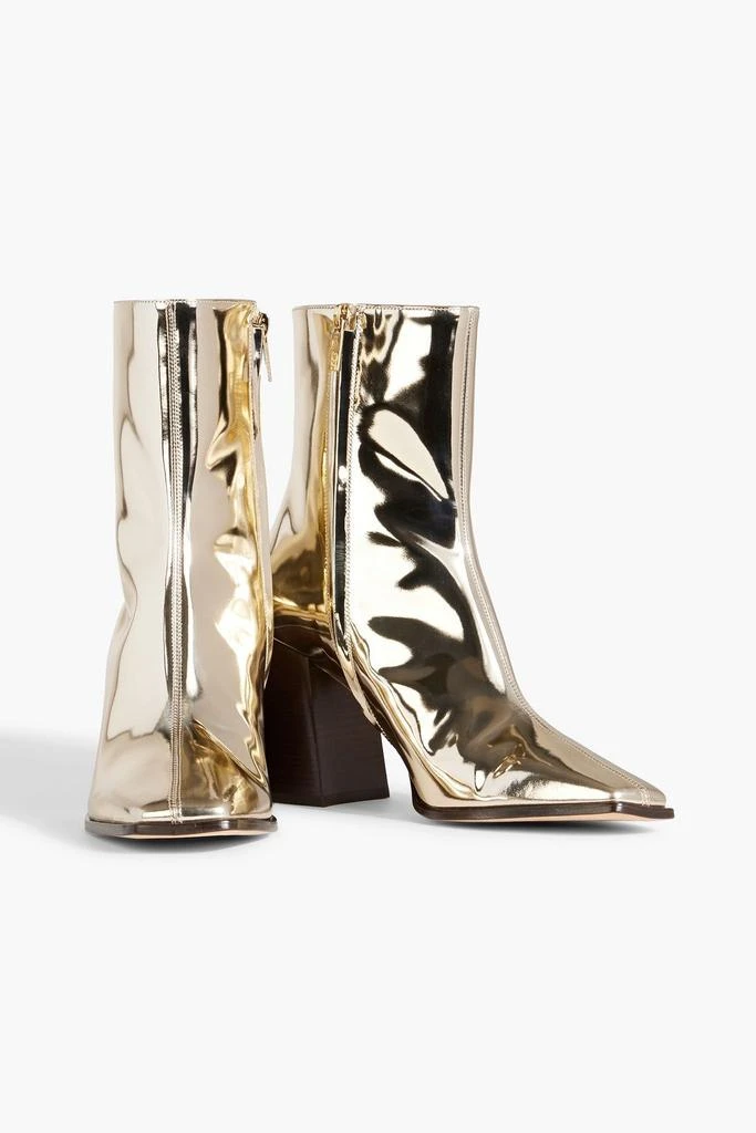 Jimmy Choo Bryelle 85 mirrored-leather ankle boots 2