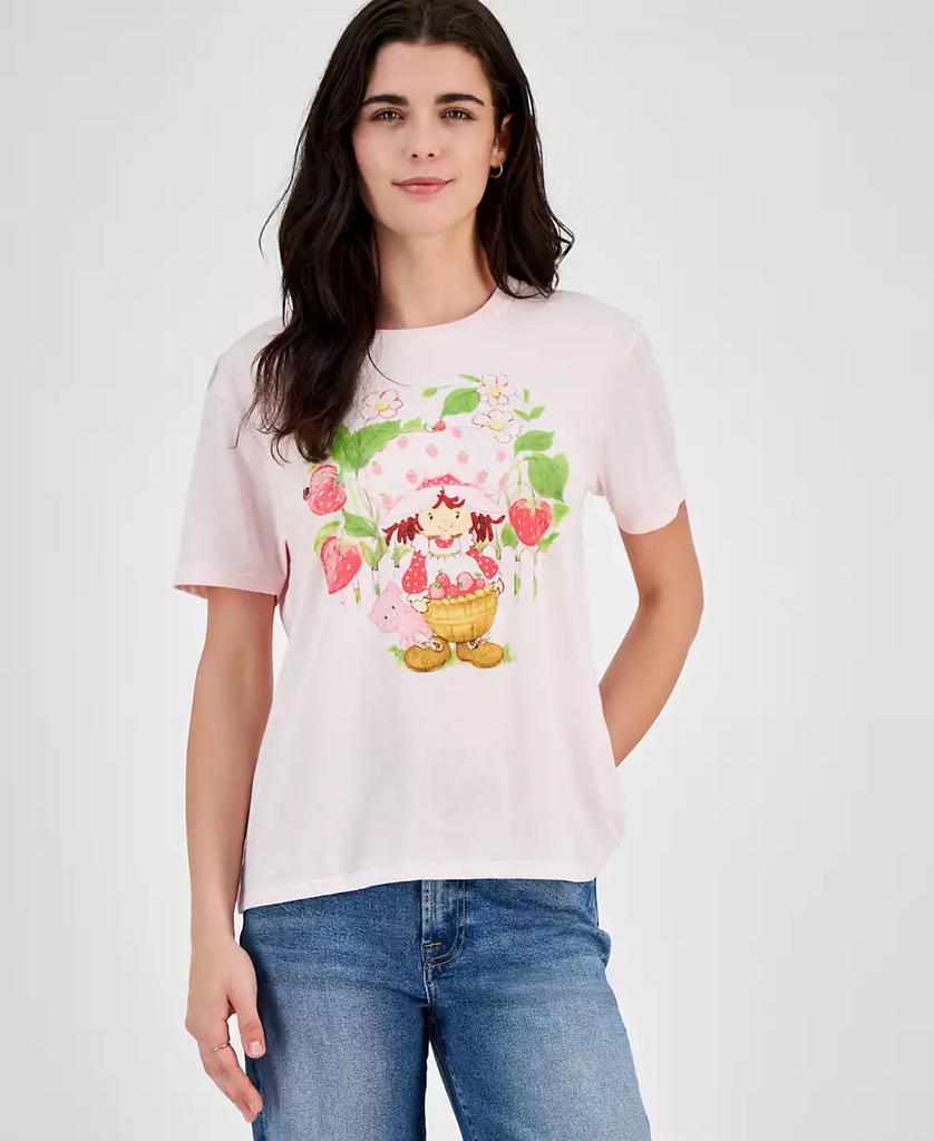 Love Tribe Juniors' Strawberry Shortcake Crewneck Tee