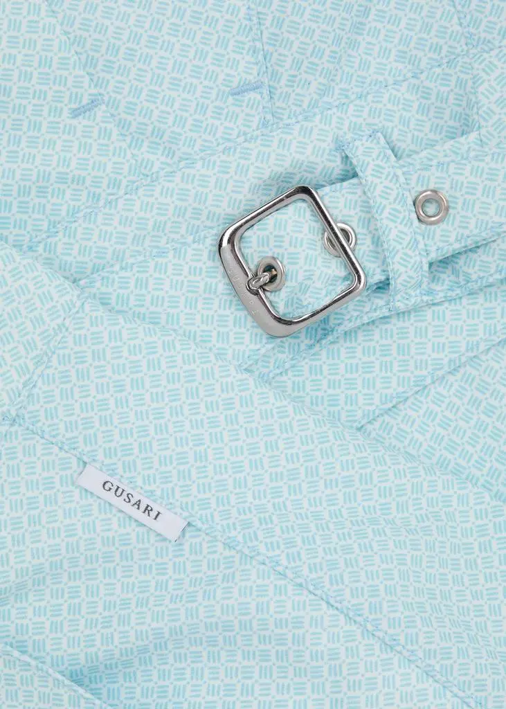 GUSARI The London printed shell swim shorts 5
