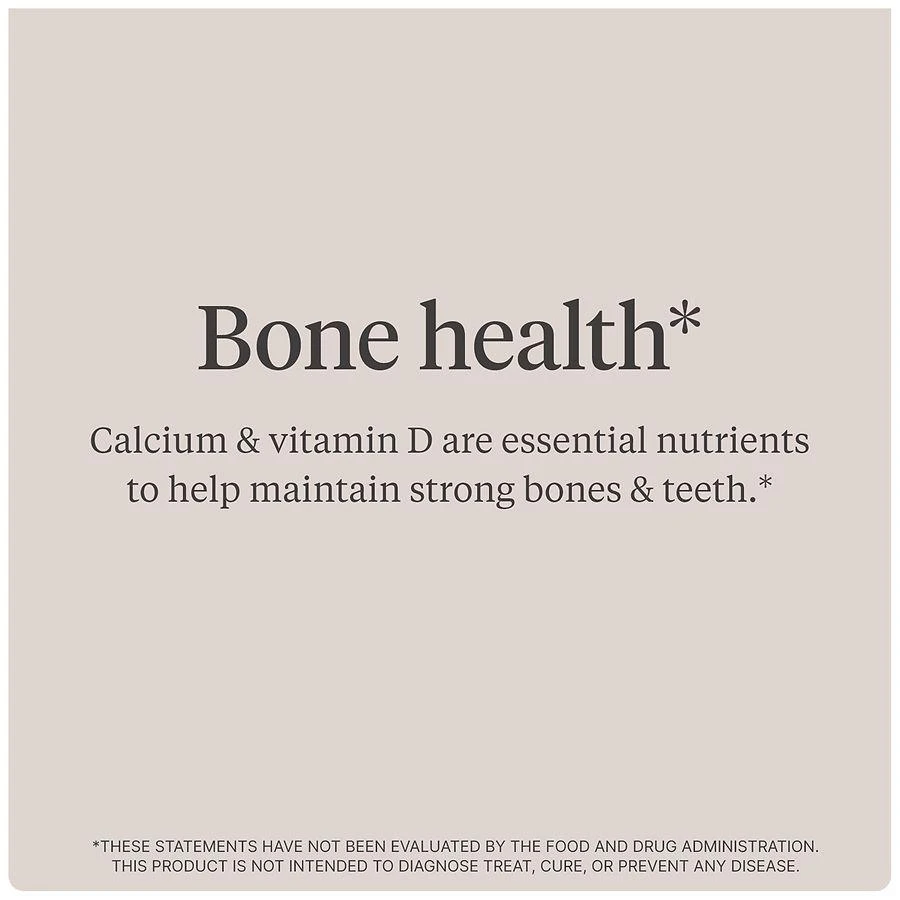 Walgreens Calcium 500 mg + Vitamin D 25 mcg (1000 IU) Gummies Natural Cherry, Orange & Strawberry 8