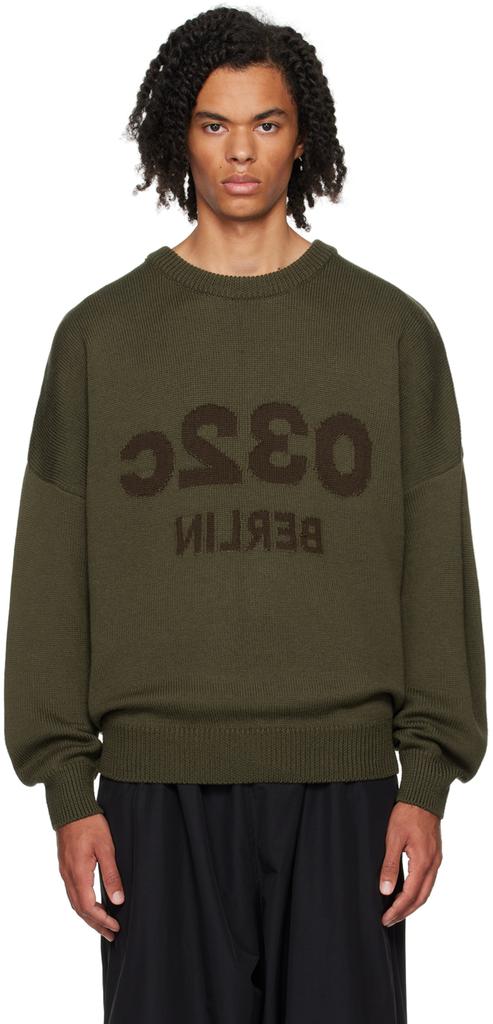 032c Khaki Selfie Crewneck