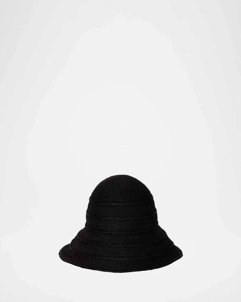 Janessa Leone Zeke Straw Bucket Hat 1
