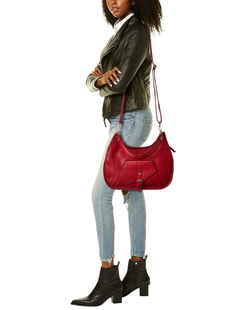 Persaman New York Franca Leather Shoulder Bag 4