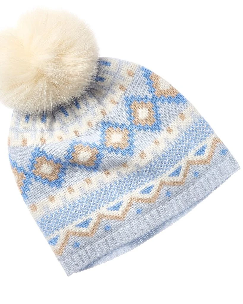 Fairisle Pom Cashmere Hat – On Sale Now with Up to 76% Off  display picture 3