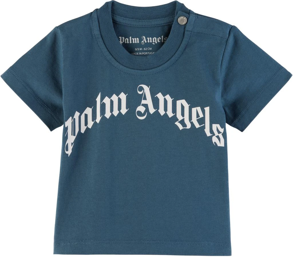 Palm Angels Baby Blue Logo T-shirt Set 2
